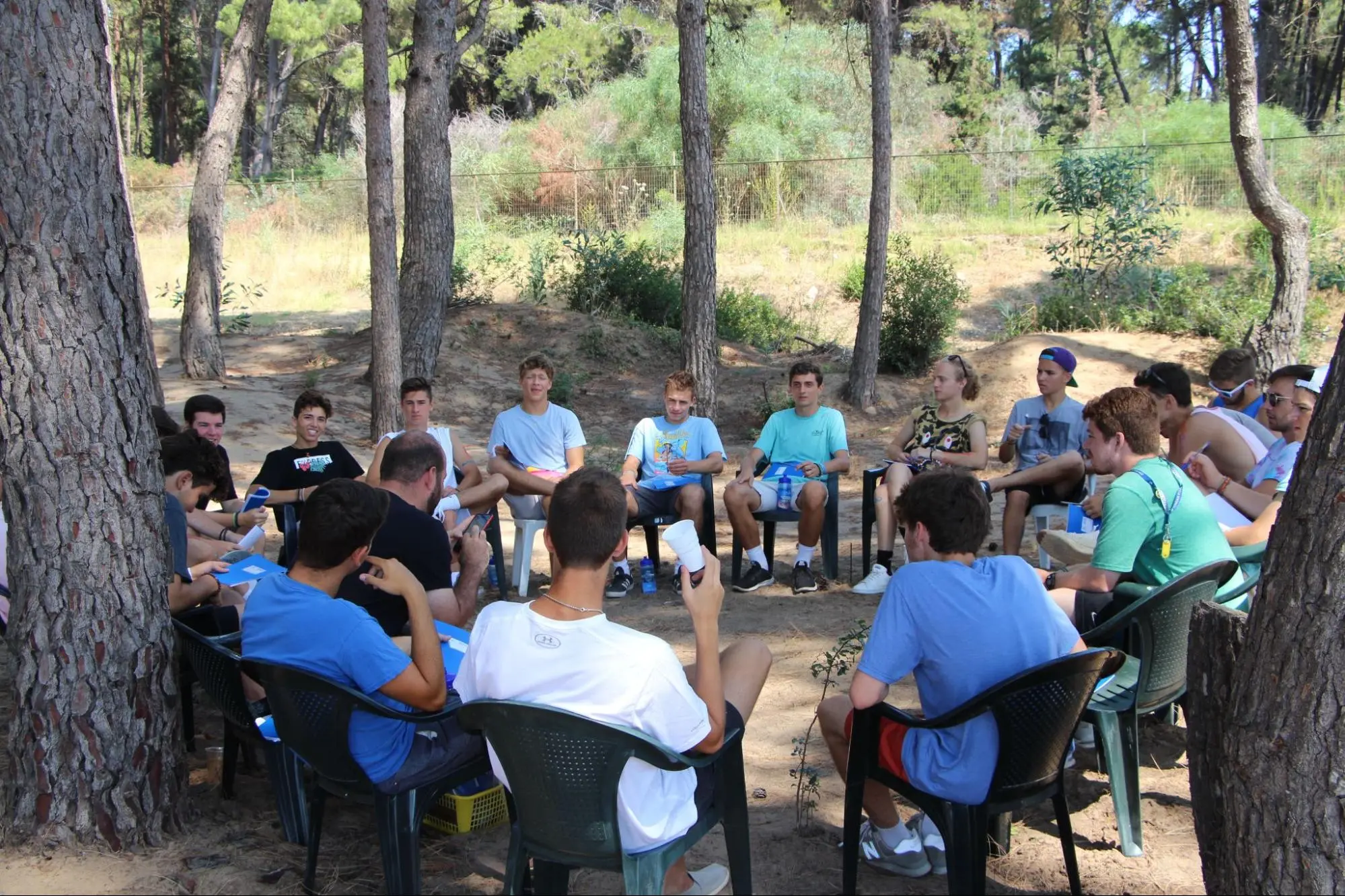 Regular Orthodox Life sessions are held at IV, led by the camp’s priests.