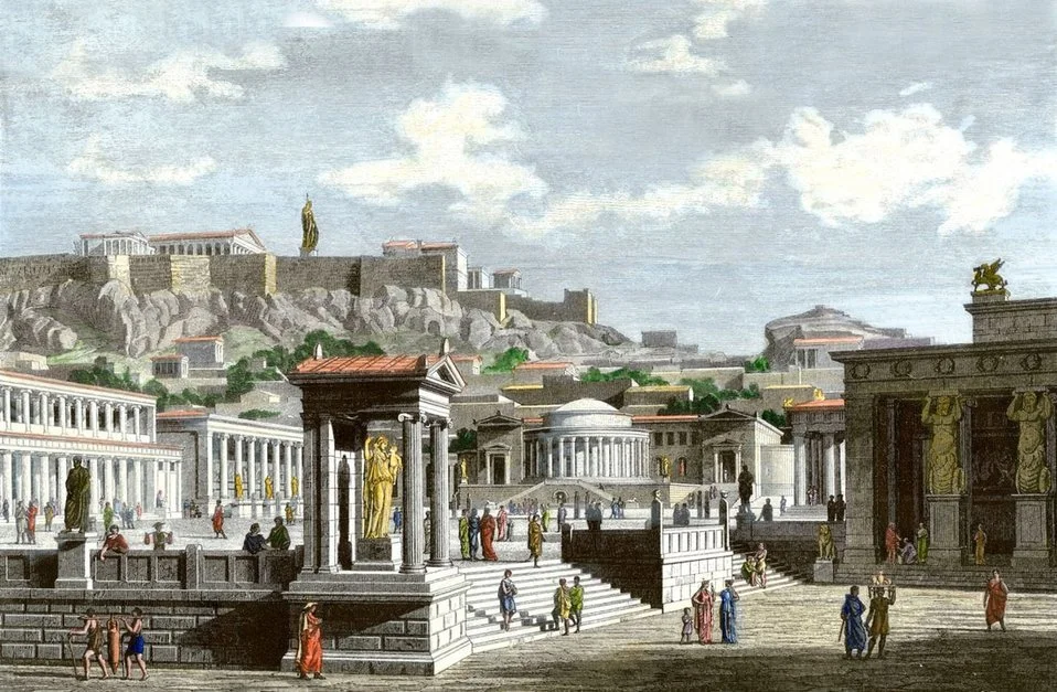 Life in ancient Athens during Plato’s time was vibrant and intellectually rich, marked by democratic debate, artistic achievements, and philosophical exploration.