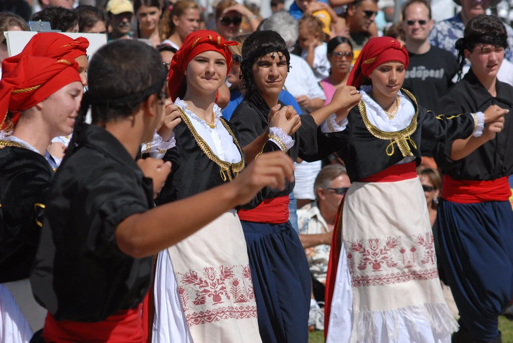 Greek Dancing Troop